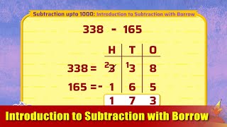 G2  Module 3  Introduction  Subtraction with Borrow  Appu Series  Grade 2 Math Learning [upl. by Carlynn316]