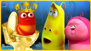 Larva CARTOONS Episode 96THE KINGS LONELY THRONE  Cartoons box by SMToon Asia [upl. by Belsky406]