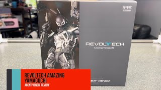 REVOLTECH AMAZING YAMAGUCHI AGENT VENOM REVIEW [upl. by Nalak129]