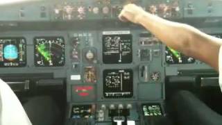 A320 cockpit takeoff [upl. by Mackintosh]