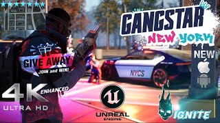 Gangstar New York the GTA 6 killer 4K UHDE Subscribe for giveaways alongside the release date [upl. by Airbmak]