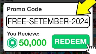 This SECRET Promo Code Gives FREE ROBUX Roblox October 2024 [upl. by Trebreh]