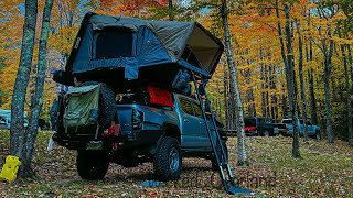 OVS bushveld 2 annex interior  Roof Top Tent [upl. by Dougall675]