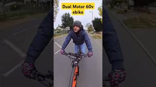 How fast is a Dual Motor ebike dualmotor ebike bikes [upl. by Trauner]