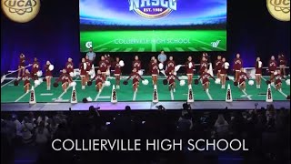 Collierville High School TN UCA Nationals 2023 Gameday Prelims [upl. by Cran]