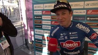 Jasper Philipsen  Interview at the finish  TirrenoAdriatico 2023  Stage 7 [upl. by Alroy]