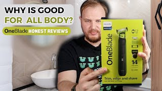 Philips OneBlade is Good for All Body REVIEW [upl. by Anahsak]