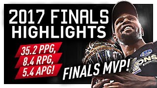 Kevin Durant Finals MVP Offense Highlights VS Cavaliers 2017 Finals  MUST WATCH [upl. by Ruben]