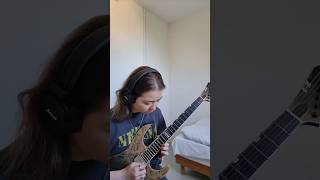 Avenged Sevenfold  Hail to the King guitar solo cover [upl. by Gilead820]