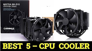 Top 5 Best CPU Cooler of 2024 [upl. by Lynnett739]