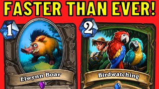 Using Hunter Cards in Priest is OVERPOWERED Chillin Voljin Elwynn Boar Combo [upl. by Eiloj]