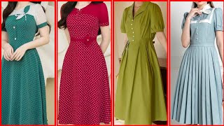 Beautiful Polka Dot Skater Frocks for Every Occasion Trendy Polka Dot Dresses Perfect for Parties [upl. by Stanton]