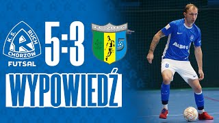 Daniel Jagodziński po meczu Ruch Chorzów Futsal 53 FC Silesia Box Siemianowice 26102024 [upl. by Hamimej]