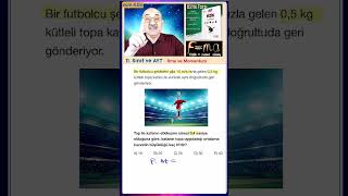 1 SORU 1 NET  İTME VE MOMENTUM aytfizik yks shortvideo [upl. by Arba]