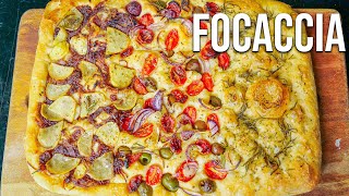 How to Make FOCACCIA BREAD Like an Award Winning Pizza Chef [upl. by Faux]