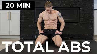 20 Min Abs Workout Lower Abs Upper Abs  Obliques TOTAL COREAB Routine [upl. by Bethany]