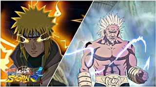 SPEED BATTLE The third raikage vs MINATO who is the fastest and strongest  NARUTO Storm 4 [upl. by Nazus246]