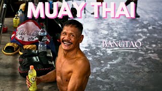 Fighters Class  Padwork Sparring amp Clinching  Bangtao Muay Thai [upl. by Terryl]