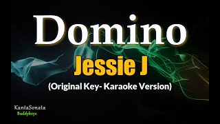 Domino Jessie J  ORIGINAL KEY Karaoke Version [upl. by Abraham608]