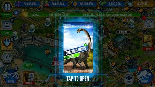 BRACHIOSAURUS PACK BRACHIOSAURUS TOURNAMENTS  HT GAME [upl. by Iatnahs]