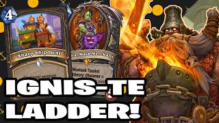 Ignis Weapon Rogue is A HIDDEN TREASURE Traveling Travel Agency Hearthstone Rogue Deck [upl. by Ataliah]