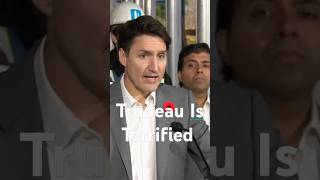 Trudeau Is Scared Of The Future freecanada mcga justintrudeau canada pierrepoilievre shorts [upl. by Akir]