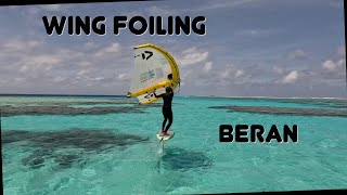 Wing foiling in the Marshall Islands [upl. by Landis7]