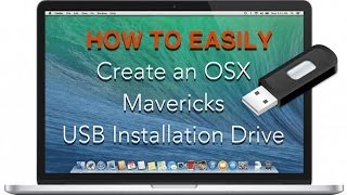 Create an OSX Mavericks USB Installation Drive [upl. by Rosabella163]