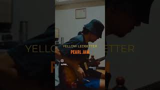 Pearl Jam  Yellow Ledbetter intro  solo cover [upl. by Premer334]