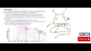 correction exercice 1  examen Spectrométrie de masse 2024 part 3 [upl. by Henrieta]