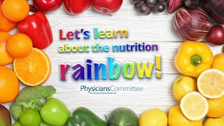 Eat the Rainbow  Nutrition Lesson for Kids [upl. by Nyladgam733]