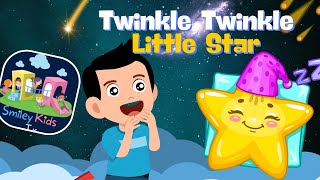 Twinkle Twinkle Little Star  Nursery Rhymes for kids amp Kids songs ​⁠Smileykidstv919 [upl. by Atinehc817]