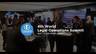 4th World Legal Operations Summit [upl. by Notnirb289]