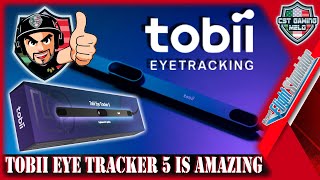 The Tobii Eye Tracker 5 will change the way you fly  Flight simulation immersion game changer [upl. by Cid]