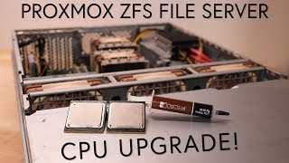 Time to Upgrade the CPUs in my Home File Server [upl. by Anaej]