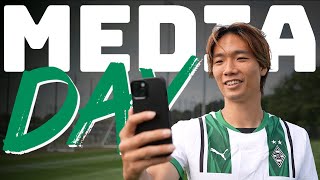 Inside Media Day mit Ko Itakura 202425 🎬  Behind the scenes  FohlenInsights [upl. by Nimesh]