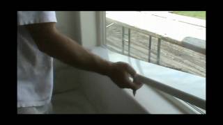 Duraflex Window Sillrounded corner installation [upl. by Auhsej]