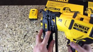 Dewalt Brushless 20V Max 16 Gauge Nailer DCN660 [upl. by Clercq]