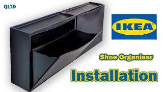 IKEA TRONES Shoe cabinetstorage Shoe organizer Installation and Review [upl. by Aihgn163]