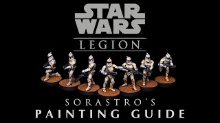 Star Wars™ Legion Painting Guide Ep17 Clone Troopers [upl. by Mathew]