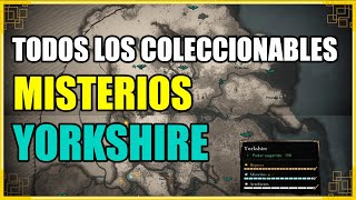 Todos los Misterios  Coleccionables Yorkshire  Assassins Creed Valhalla [upl. by Jody]