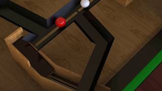 How does the cue white ball return to me in the pool table game Solution 1 [upl. by Mei505]