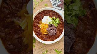 The Best Slow Cooker Chili recipe [upl. by Lizned]