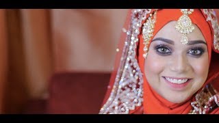 Indian Muslim Wedding Reception Highlight of Mhashud amp Nisaa By Golden Dreams Gdu [upl. by Ellenahc]