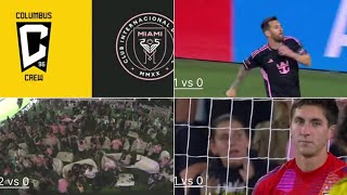 MlAMl vs COLUMBUSCREW CF  2024 Messi goal 2 [upl. by O'Meara]