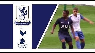 Enfield Town 20 Tottenham Hotspurs U23s PreSeason  Highlights [upl. by Correy]