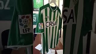 camiseta Betis rbb 20112012 roque santa cruz [upl. by Ahsaelat]