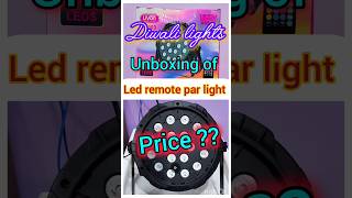 Led par light unboxing 🔆🔆 shorts unboxing parlight diwali diwalispecial gadgets electronic [upl. by Peg594]