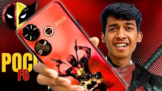 Poco F6 Deadpool Edition  The Ultimate Fan 🤩 Phone हिंदी 🔥 [upl. by Eatnahs]