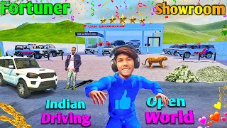 Indian Driving Open World😲Police Fortuner Police Thar Showroom🤩 In Game Funny Story Video🇮🇳2 [upl. by Close]